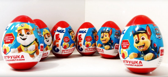 Мармелад с игрушкой «Щенячий патруль»