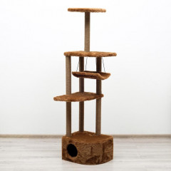 Комплекс игровой с гамаком для кошек - Фото 1