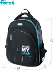 Ранец в комплекте со сменной передней панелью «Way to win» - Фото 2