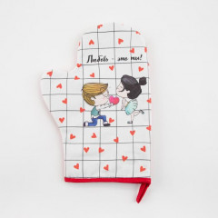 Варежка-прихватка «Любовь — это ты» - Фото 1