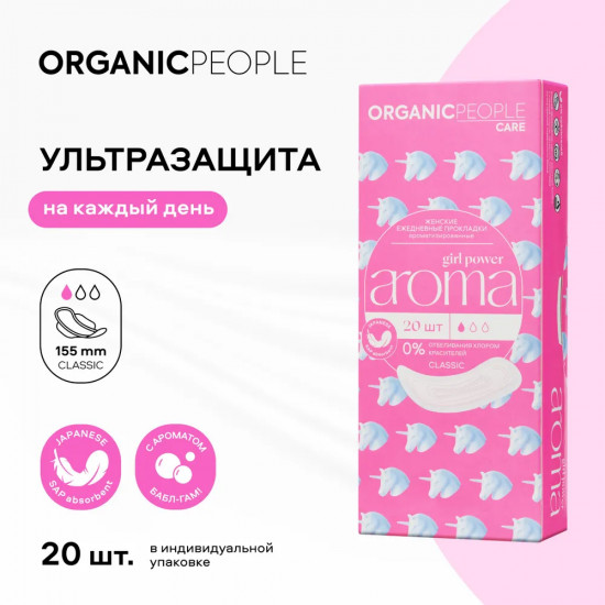 Прокладки женские ароматизированные «Aroma. Classic»