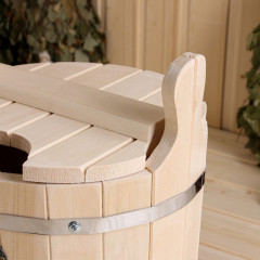 Запарник из липы с крышкой - Фото 3