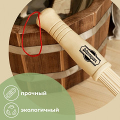 Веник массажный из бамбука - Фото 3
