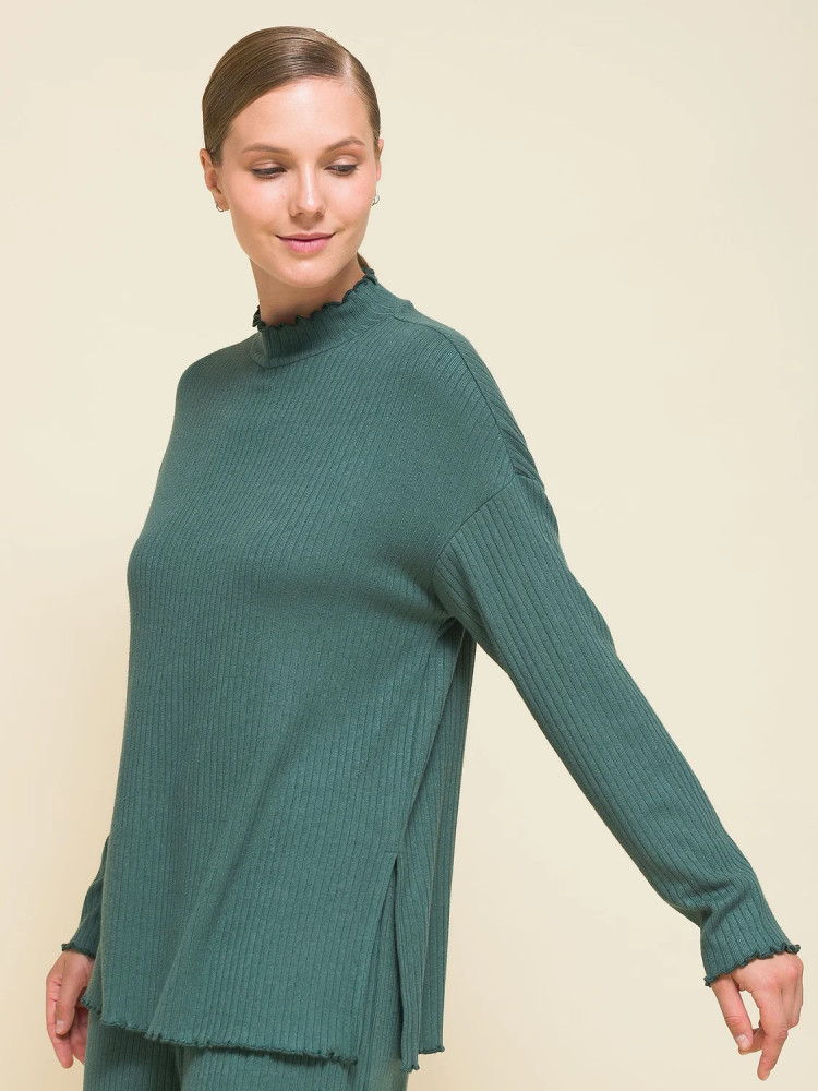 Лонгслив женский | Лаунж | Pelican | Фото 1
