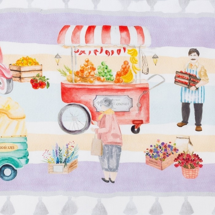 Дорожка на стол «Food market» | Этель | Фото 3