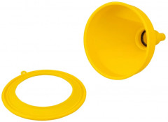 Воронка пластиковая с металлическим ситом - Фото 6