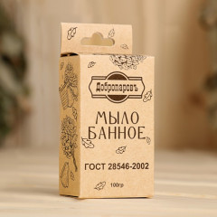 Мыло туалетное «Банное» - Фото 3