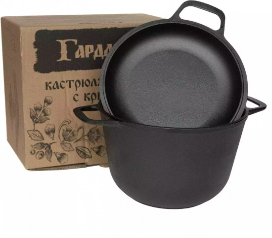 Кастрюля с крышкой-сковородой