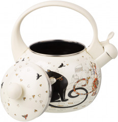 Чайник со свистком «Парижские коты» - Фото 1