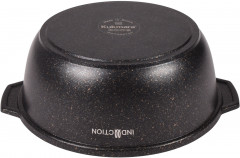 Кастрюля-жаровня с крышкой «Granit Ultra Induction» - Фото 1