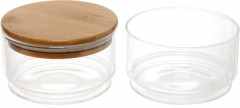 Банка для продуктов с бамбуковой крышкой «Хай-Тек» - Фото 1