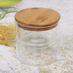 Банка для продуктов с бамбуковой крышкой «Хай-Тек» - Фото 4