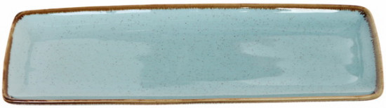 Блюдо керамическое «Tiffany Blue»