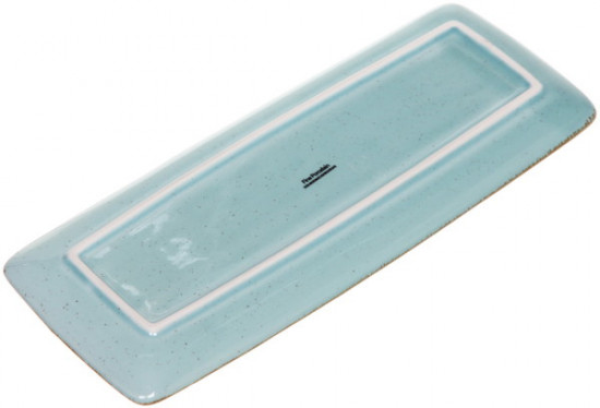 Блюдо керамическое «Tiffany Blue»