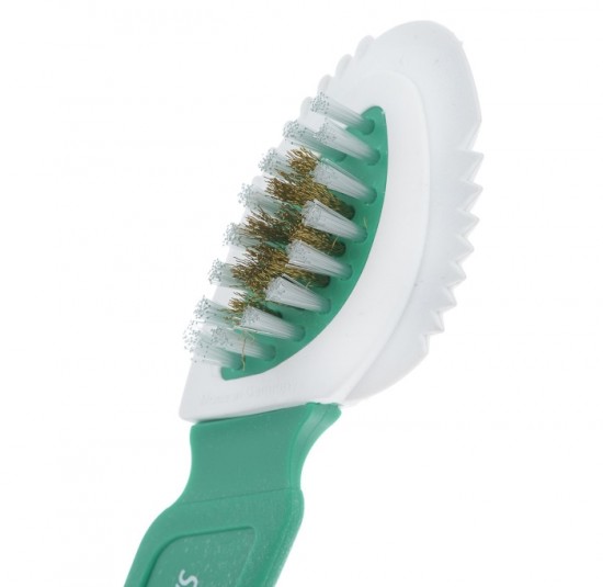 Щетка для обуви комбинированная