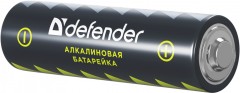 Батарея LR6 AA «Defender» Alkaline LR6-4B, 4 штуки - Фото 1