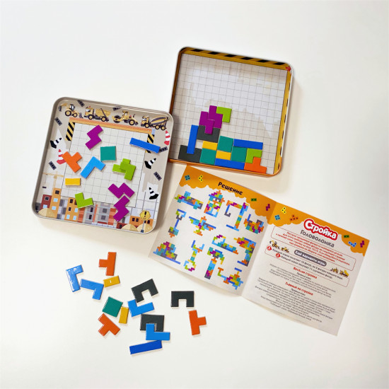 Магнитная игра «Стройка»