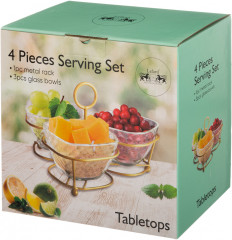 Менажница на подставке - Фото 1