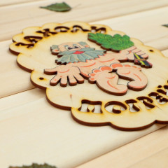 Табличка для бани «Заходи погрейся» - Фото 1