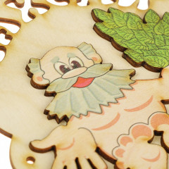 Табличка для бани «Заходи погрейся» - Фото 2