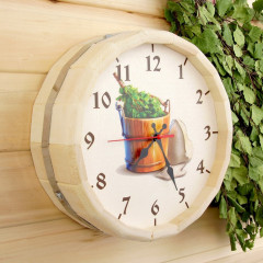 Часы банные «Добропаровъ. Банные штучки» - Фото 1