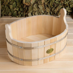 Шайка из липы овальная - Фото 2