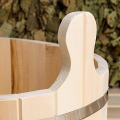 Шайка из липы овальная - Фото 3