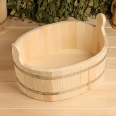 Шайка из липы овальная - Фото 6