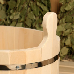 Шайка из липы овальная - Фото 7