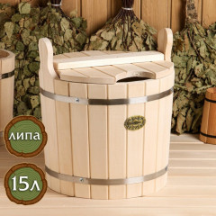 Запарник из липы с крышкой - Фото 7