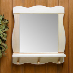 Зеркало с полкой «Жизнь» - Фото 1