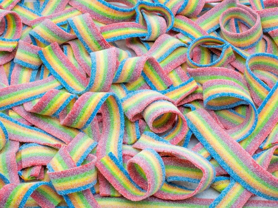 Мармелад жевательный «Sour Rainbow Belts»