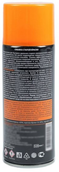 Смывка старой краски