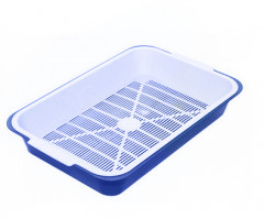 Туалет для кошек с сеткой «Стандарт» - Фото 1