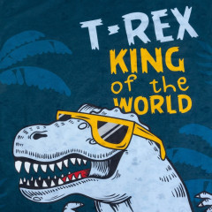 Комплект постельного белья «T-Rex king» - Фото 1