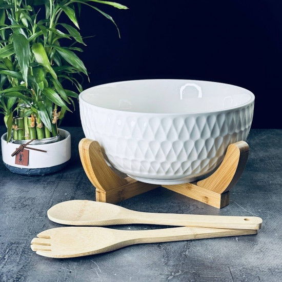 Салатник с ложками «Bamboo»