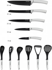 Набор ножей и кухонных инструментов - Фото 1