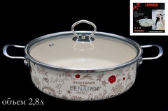 Сотейник с крышкой «Птичий дворик» - Фото 1