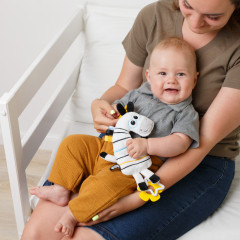 Игрушка-подвеска «Хрустящий Зебра» - Фото 7