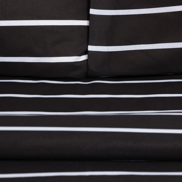 Комплект постельного белья «Black stripes» | Stripes | Этель | Фото 1