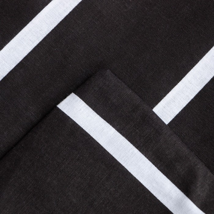 Комплект постельного белья «Black stripes» | Stripes | Этель | Фото 3