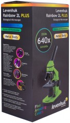 Микроскоп Levenhuk Rainbow 2L PLUS, с подсветкой - Фото 1