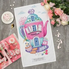 Полотенце кухонное «Счастье» - Фото 1