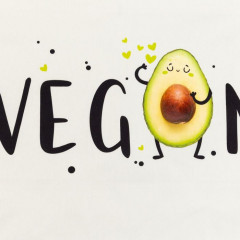 Полотенце кухонное «Vegan» - Фото 2