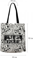 Сумка-шоппер «Аниме» - Фото 2