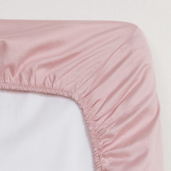 Простыня на резинке «Pink rose»