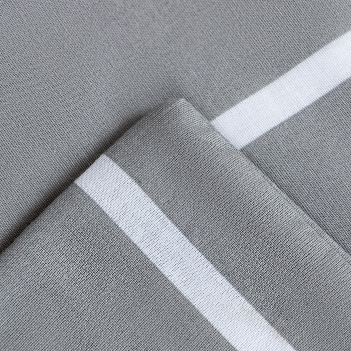Комплект постельного белья «Gray stripes» | Stripes | Этель | Фото 3