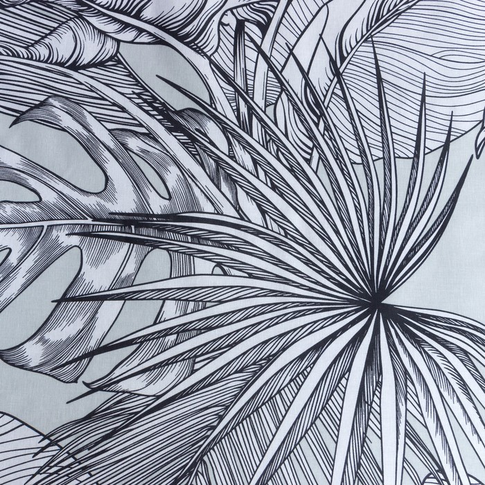 Комплект постельного белья «Gray tropics» | Tropics | Этель | Фото 1