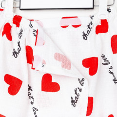 Полотенце-парео для бани «Сердечки» - Фото 10