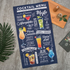 Полотенце кухонное «Cocktail menu» - Фото 1